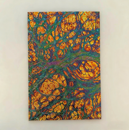 Iridescent Dichroic Film - Green-Orange