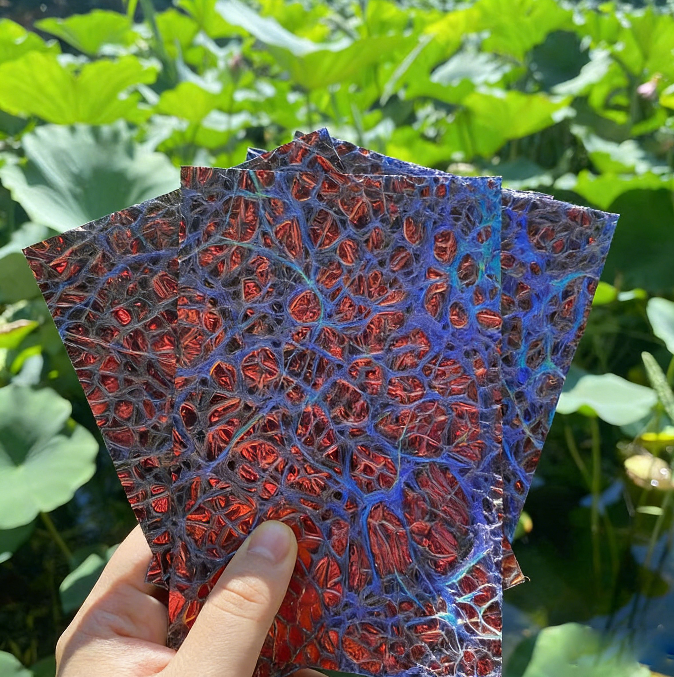 Iridescent Dichroic Film - Purple-Red