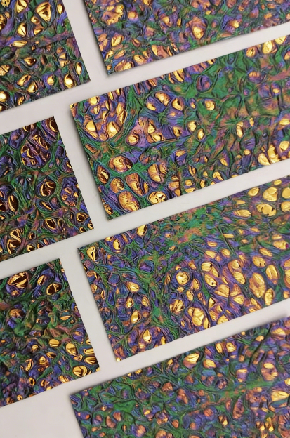 Iridescent Dichroic Film - Peacock