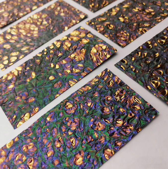 Iridescent Dichroic Film - Peacock