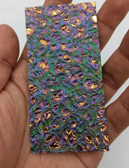 Iridescent Dichroic Film - Peacock