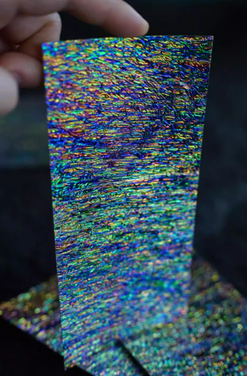 Iridescent Dichroic Film- Blue