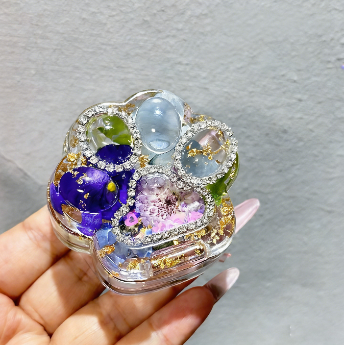 Handmade Cat Paw Shape Flip-TopBox Storage Resin Mold