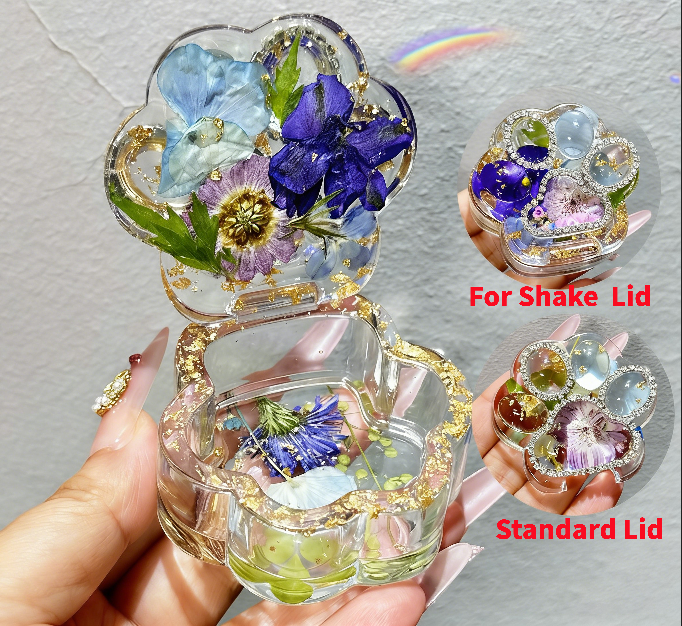 Handmade Cat Paw Shape Flip-TopBox Storage Resin Mold