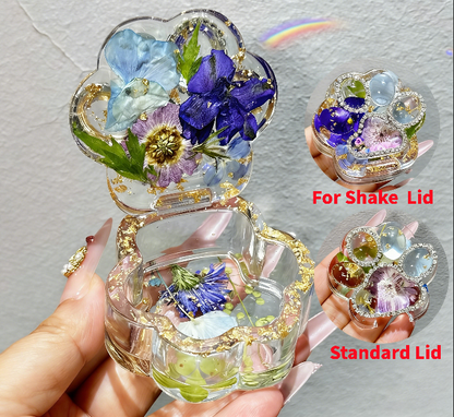 Handmade Cat Paw Shape Flip-TopBox Storage Resin Mold