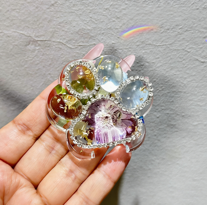 Handmade Cat Paw Shape Flip-TopBox Storage Resin Mold