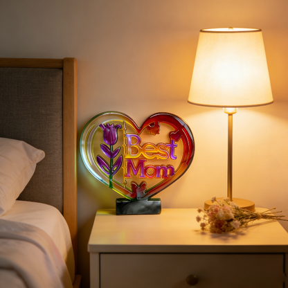 Best Mom Candle Holder Resin Mold