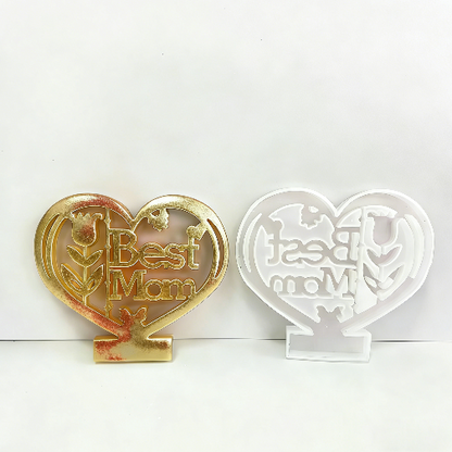 Best Mom Candle Holder Resin Mold