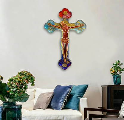 Jesus Cross Wall Hanging Resin Mold