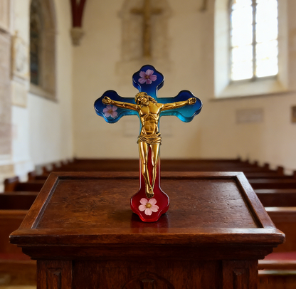 Jesus Cross Wall Hanging Resin Mold