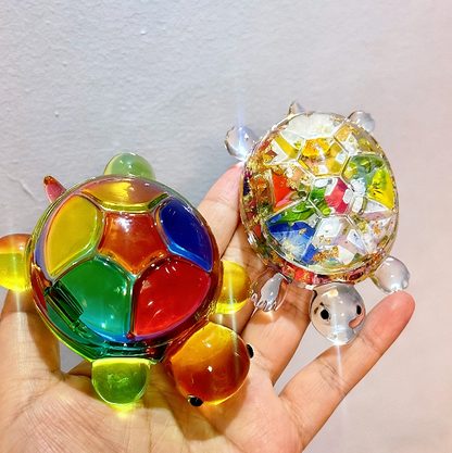 Handmade Turtle Flip-Top Storage Box Resin Mold