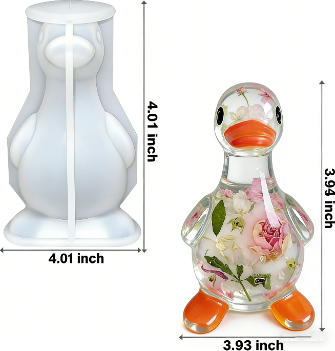 Duck Ornament Resin Mold