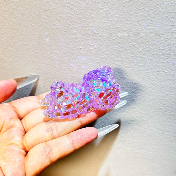 Handmade Diamond Kitty Decorative Ornament Resin Mold