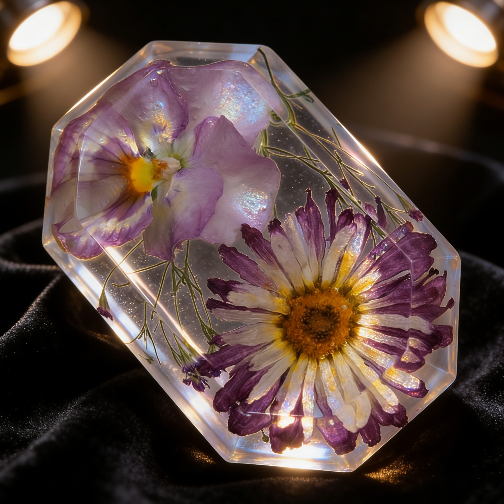 6pcs Crystal Jewelry Resin Molds