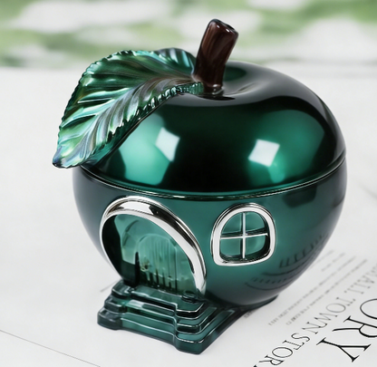 Apple House Storage Jar Resin Mold