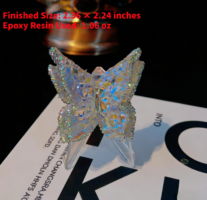 Handmade Diamond Cross Storage Box Resin Mold Set