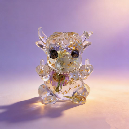 Handmade Shiny Middle Finger Yak Ornament Resin Mold