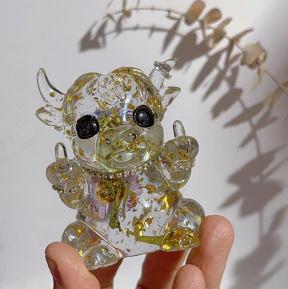Handmade Shiny Middle Finger Yak Ornament Resin Mold