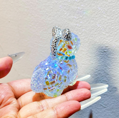 Handmade Diamond Pony Figurines Resin Mold