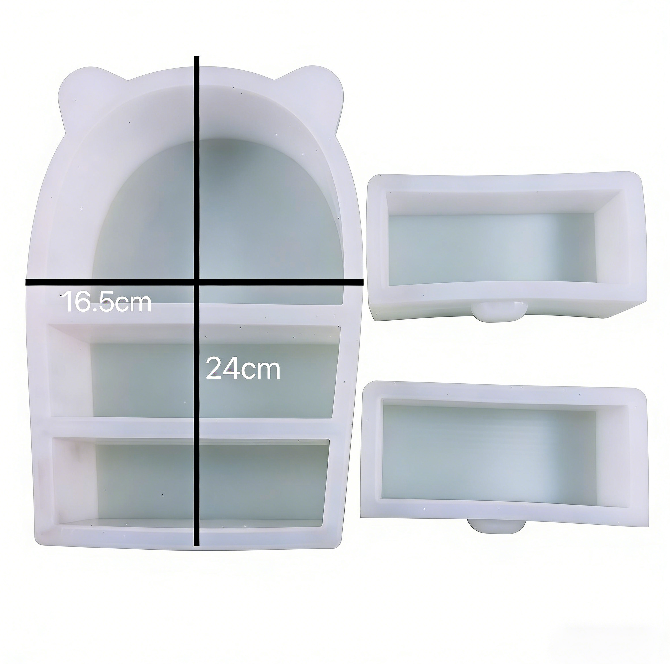 Cute Cat Ear Drawer Ornament Storage Resin Mold