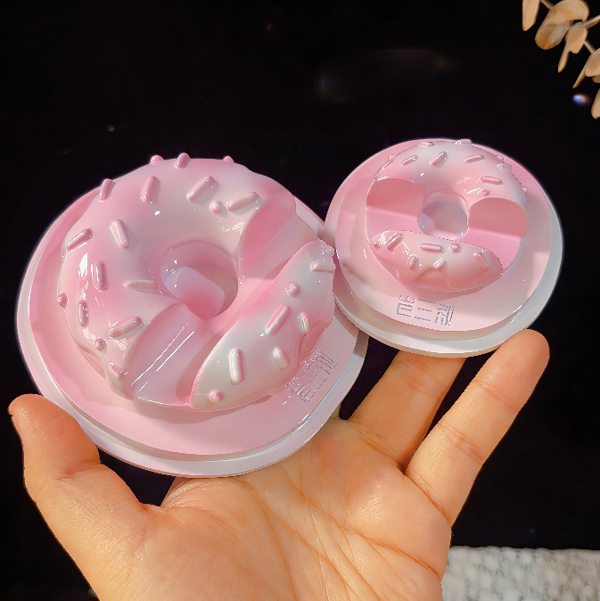 Handmade Donut-Shaped Phone Stand Ornament Resin Mold