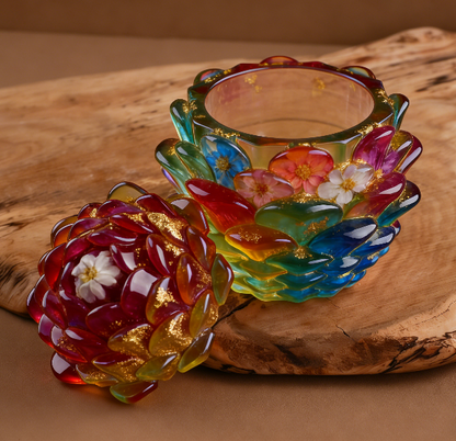 Pinecone Storage Jars Resin Mold