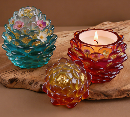 Pinecone Storage Jars Resin Mold