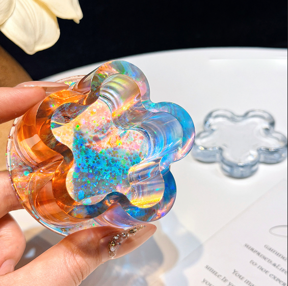 Flower Pudding Storage Jars Resin Mold