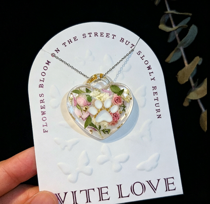 Molde de resina para colgante de joyería con forma de corazón hinchado y garra hecho a mano 