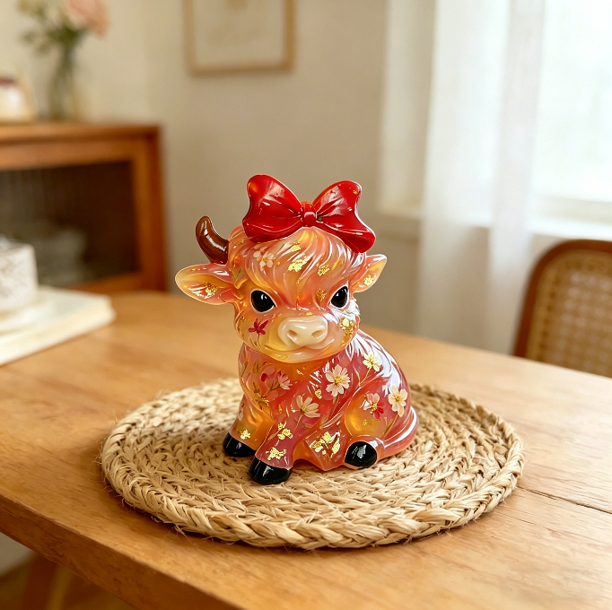 Highland Cow Shape Home Decor Resin Mold