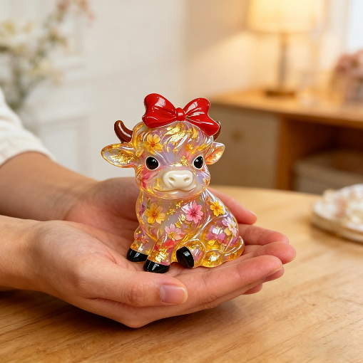 Highland Cow Shape Home Decor Resin Mold