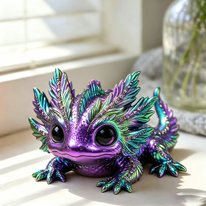 Cute Axolotl Ornament Resin Mold