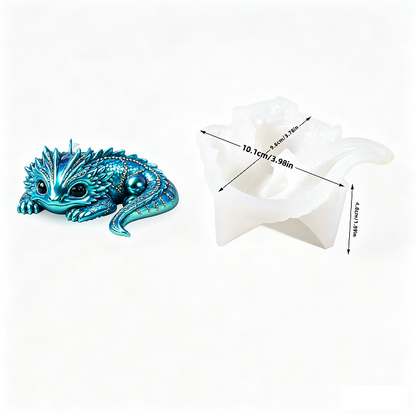 Cute Axolotl Ornament Resin Mold