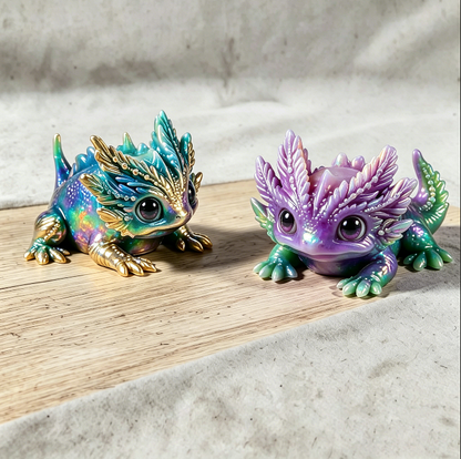 Cute Axolotl Ornament Resin Mold