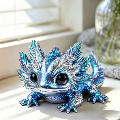 Cute Axolotl Ornament Resin Mold