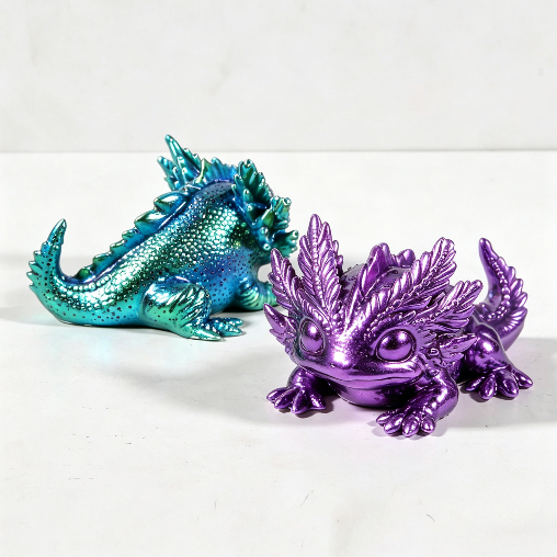Cute Axolotl Ornament Resin Mold