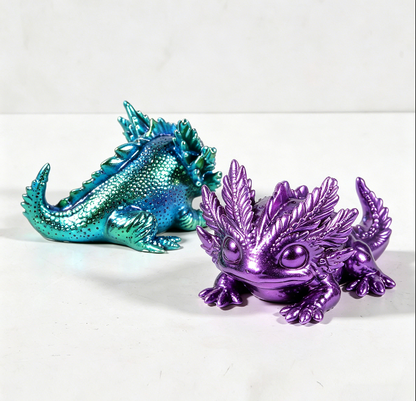 Cute Axolotl Ornament Resin Mold