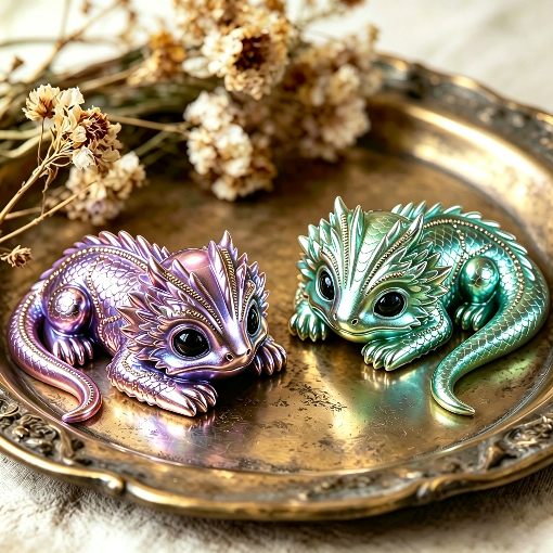 Cute Axolotl Ornament Resin Mold