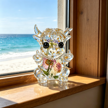 Handmade Shiny Cheeky Yak Ornament Resin Mold