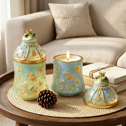 Gorgeous Frog Storage Jar Resin Mold