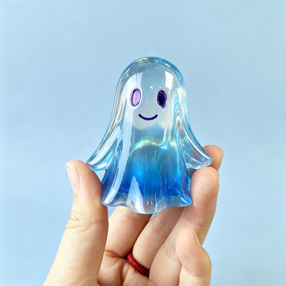Cheerful Little Ghost Figurine Resin Mold