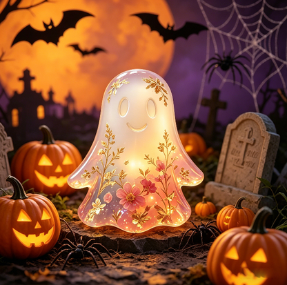 Cheerful Little Ghost Figurine Resin Mold
