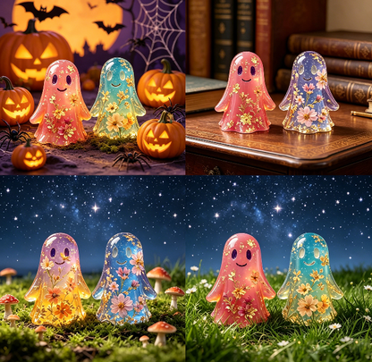 Cheerful Little Ghost Figurine Resin Mold
