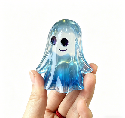 Cheerful Little Ghost Figurine Resin Mold