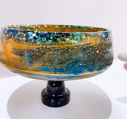 Round Storage Tray Resin Mold