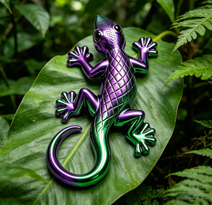 Lizard Ornament Resin Mold