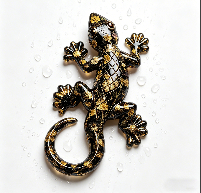 Lizard Ornament Resin Mold