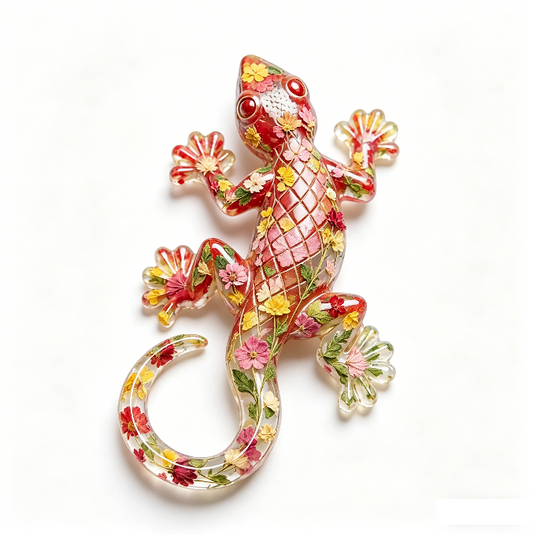 Lizard Ornament Resin Mold
