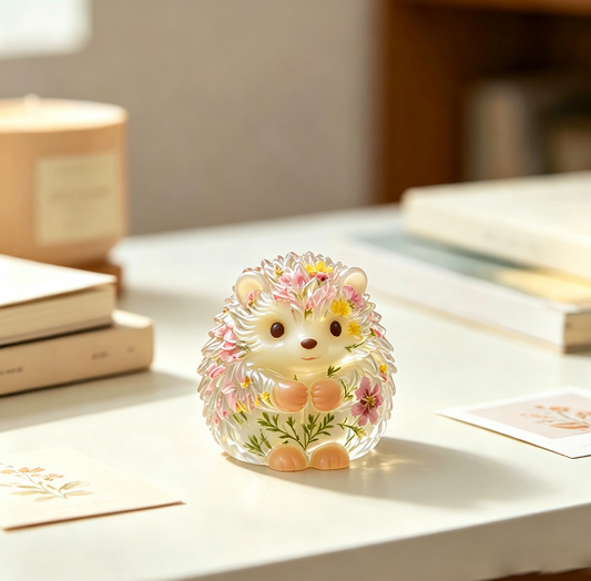 Cute Hedgehog Ornament Resin Mold