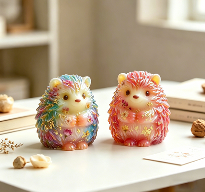 Cute Hedgehog Ornament Resin Mold